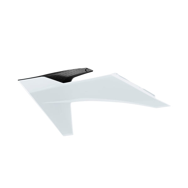 Polisport Radiator Scoop For Ktm OEM Black/White - Driven Powersports