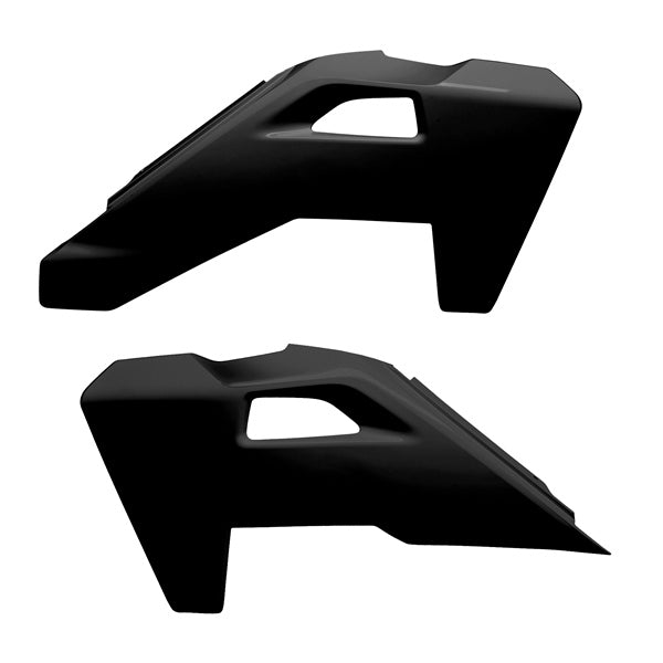 Polisport Radiator Scoop For Husqvarna Black - Driven Powersports