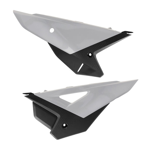 Polisport Side Panels For Honda CRF250R/CRF450R White/Black - Driven Powersports