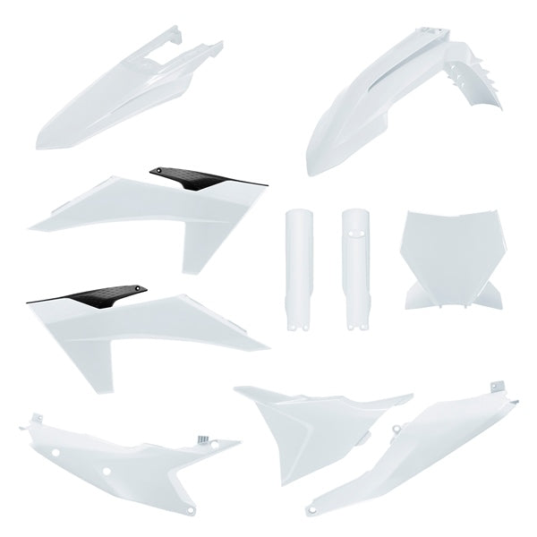 Polisport MX Complete Kit For Ktm White - Driven Powersports
