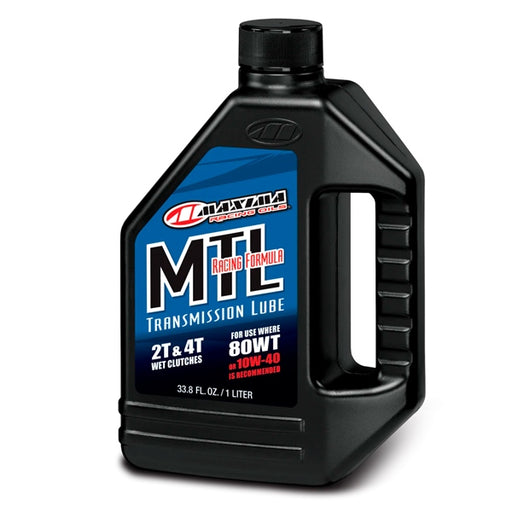 MAXIMA RACING OILS LUBRICANT TRANSMISSION MINERAL 80WT 1L (41901) - Driven Powersports