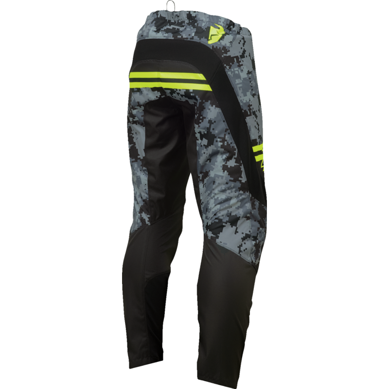 THOR PANT SCTR DIGI Black/Camo Back - Driven Powersports