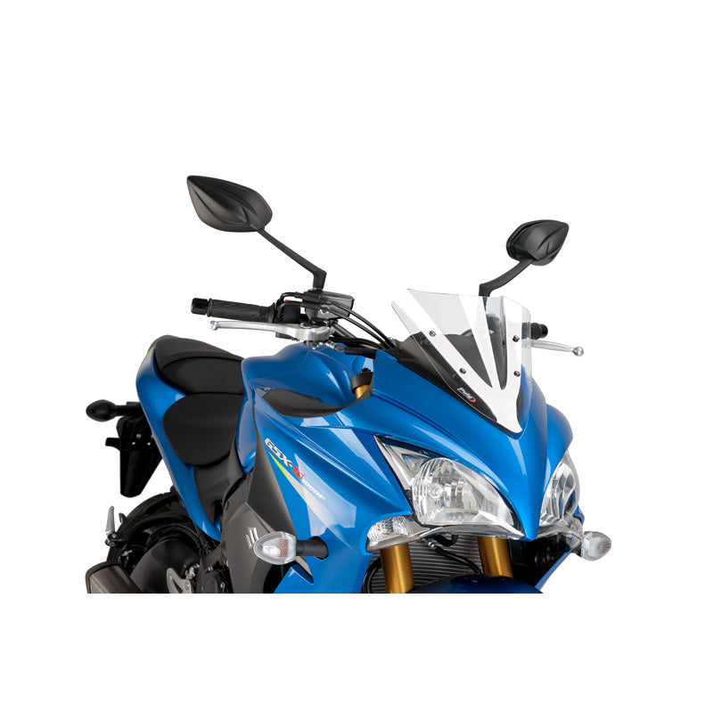 RACING WINDSCREEN GSX-S1000F CLEAR Clear - Driven Powersports