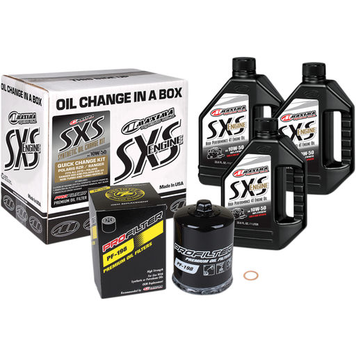 MAXIMA RACING OILS SXS QUICK CHANGE OIL KIT (90-219013) Front - Driven Powersports