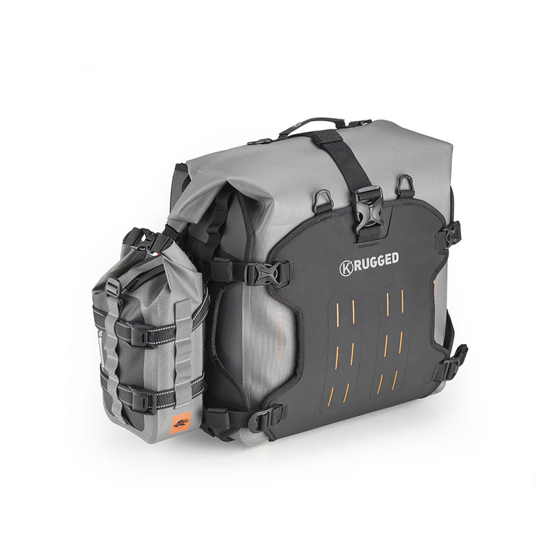 KAPPA K-RUGGED AV07 30L WATERPROOF MONOKEY SIDE BAGS - Driven Powersports