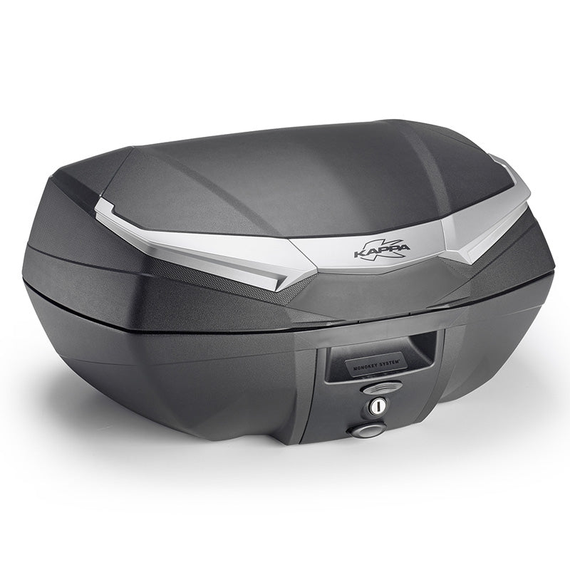 KAPPA K4900A K-VANGUARD MONOKEY MATTE BLACK + GREY 49L Grey - Driven Powersports