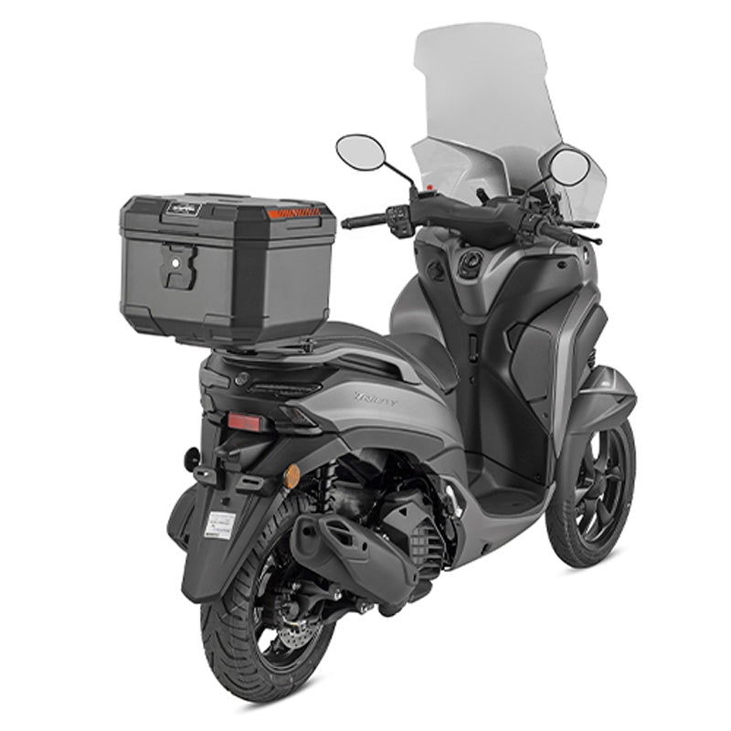 KB37N K-Box Monolock Top Case 37L - Matte Black - Driven Powersports