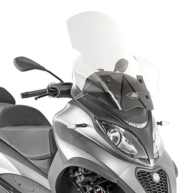 KAPPA CLEAR WINDSCREEN PIAGGIO MP3 500 LT SPORT Clear Steel - Driven Powersports