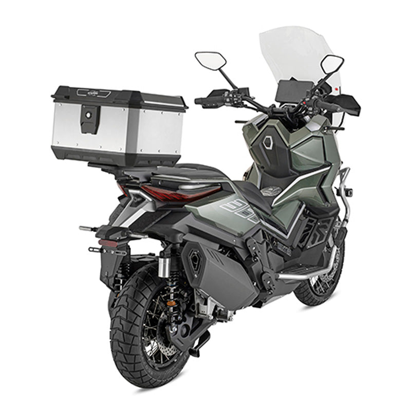 K-Metrobox Monolock Top Case 40L Aluminum - Driven Powersports
