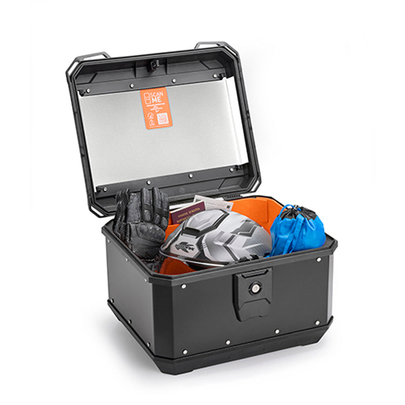 K-Metrobox Monolock Top Case 40L Black - Driven Powersports