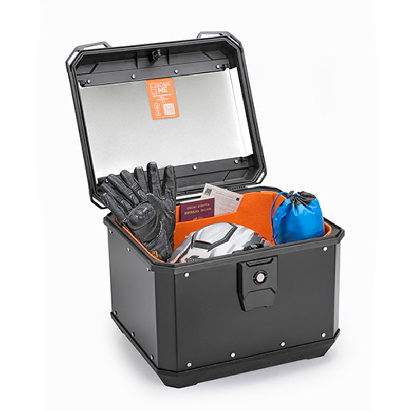 K-Metrobox Monolock Top Case 50L Black - Driven Powersports