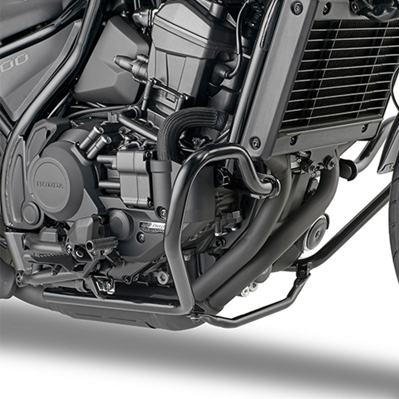 KAPPA ENGINE GUARD BLACK HONDA CMX 1100 REBEL Black - Driven Powersports