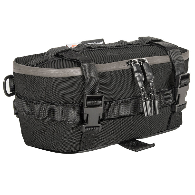 KAPPA RA317BK BLACK HANDLEBAR BAG Black - Driven Powersports