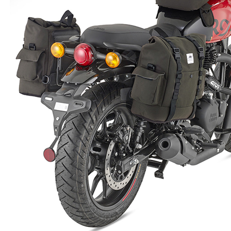 RB100RS RAMBLER 14L DARK GREEN ECO SADDLEBAGS Dark Green - Driven Powersports