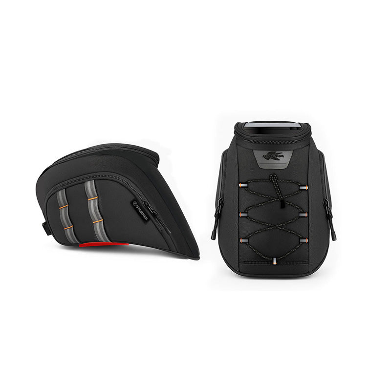 STO107 K-Stormer Tanklock Tank Bag - 12L - Black - Driven Powersports