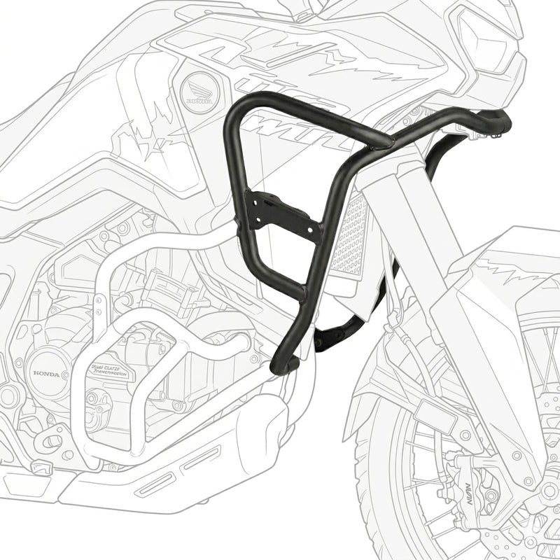 BLACK UPPER ENGINE GUARD AFRICA TWIN - Driven Powersports
