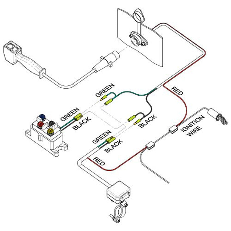 KFI MINI-ROCKER HANDLEBAR SWITCH - Driven Powersports