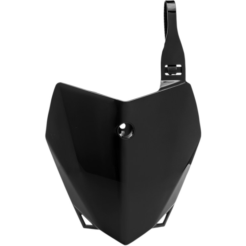 ACERBIS Front # Plate- KLX110/110L:10-22 Black Front - Driven Powersports