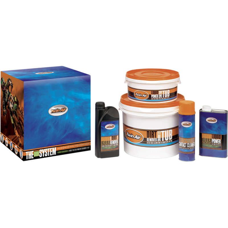 TWIN AIR BIO SYSTEM COMPLETE AIR FILTER MAINTENANCE KIT TWIN AIR Other - Driven Powersports