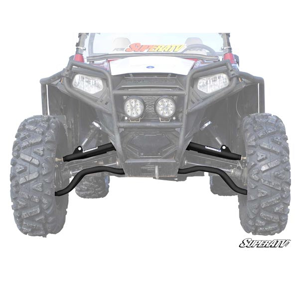 SuperATV High Clearance Forward Offset A-Arms w/ Std. Duty Ball Joints (AA-P-RZRS-F-HC-BS-02) - Driven Powersports