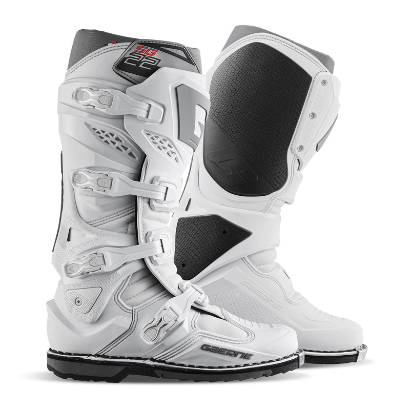 GAERNE SG-22 MX BOOTS - WHITE (41) White - Driven Powersports