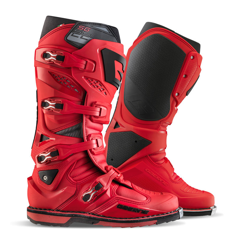 GAERNE SG-22 MX BOOTS - RED (41) Red - Driven Powersports