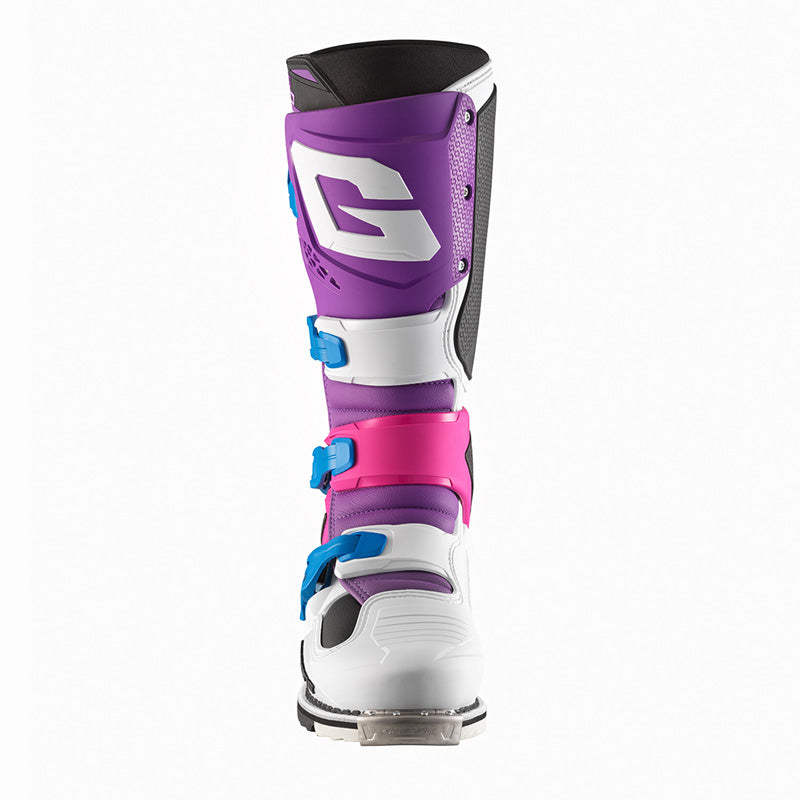 SG-22 MX BOOTS - ANTHRACITE (43) Purple/White/Pink - Driven Powersports
