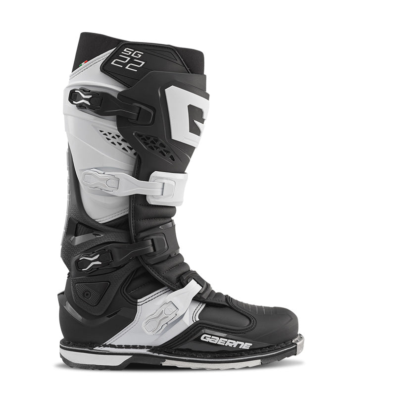 SG-22 MX BOOTS - ANTHRACITE (43) Anthracite/White/Grey - Driven Powersports