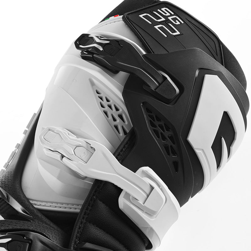 SG-22 MX BOOTS - ANTHRACITE (43) Anthracite/White/Grey - Driven Powersports