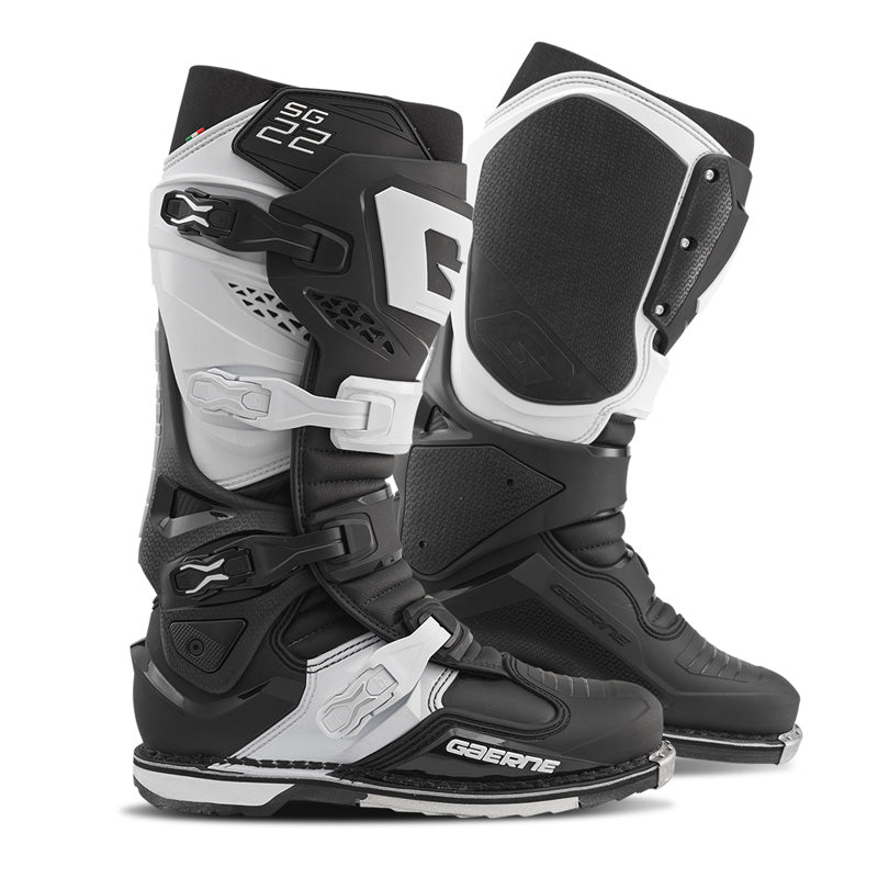 SG-22 MX BOOTS - ANTHRACITE (43) Anthracite/White/Grey - Driven Powersports