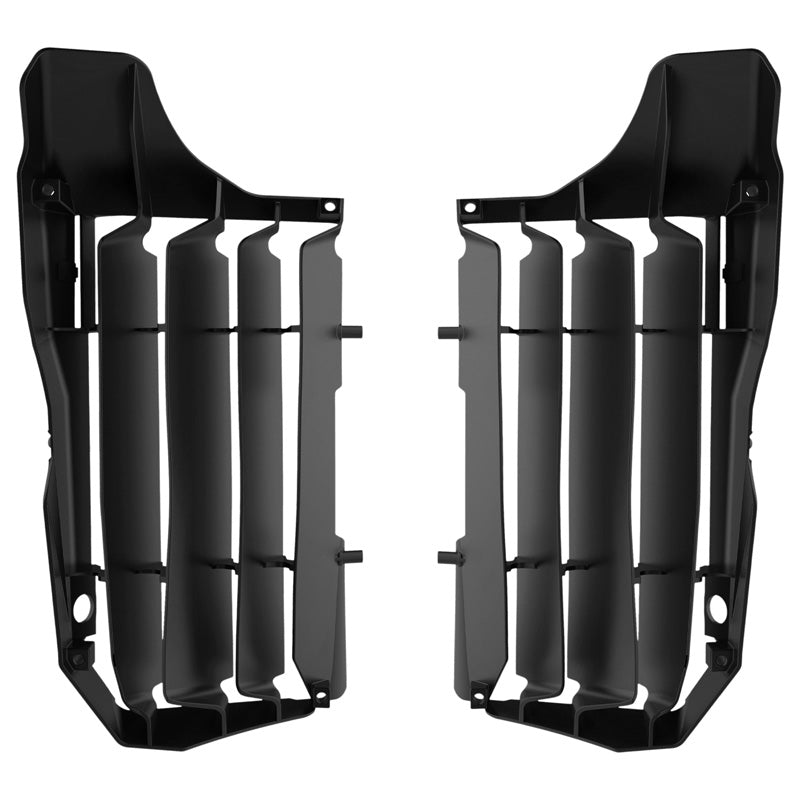 POLISPORT RADIATOR LOUVERS HONDA (BLACK) - Driven Powersports