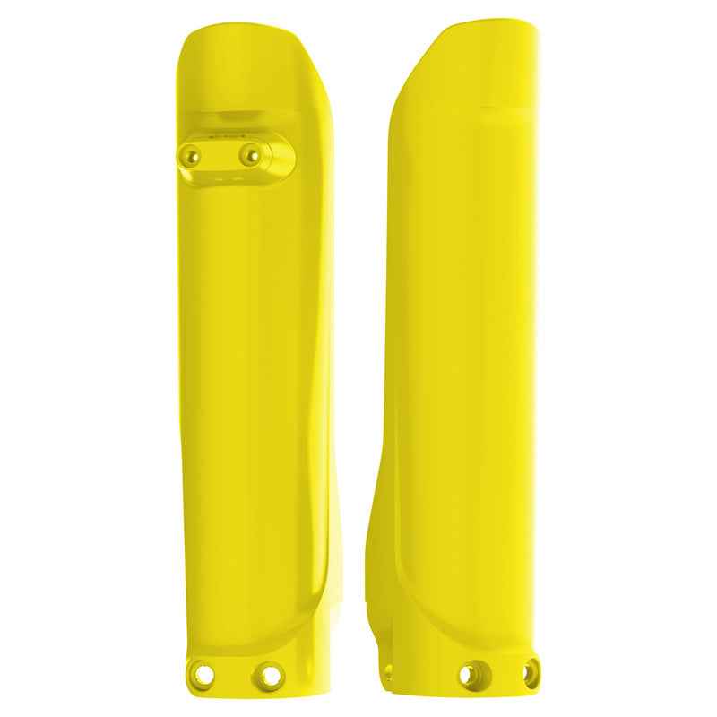 POLISPORT FORK GUARDS ENDURO HUSQVARNA (YELLOW) Yellow - Driven Powersports