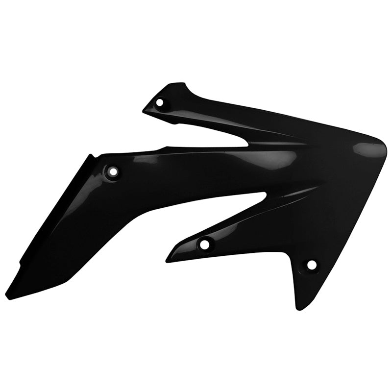 POLISPORT RADIATOR SCOOPS Black - Driven Powersports