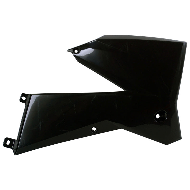 POLISPORT RADIATOR SCOOPS Black - Driven Powersports
