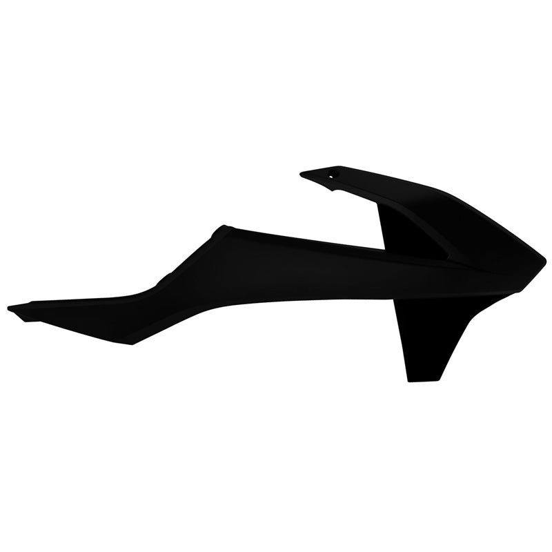 POLISPORT RADIATOR SCOOPS KTM (BLACK) Black - Driven Powersports