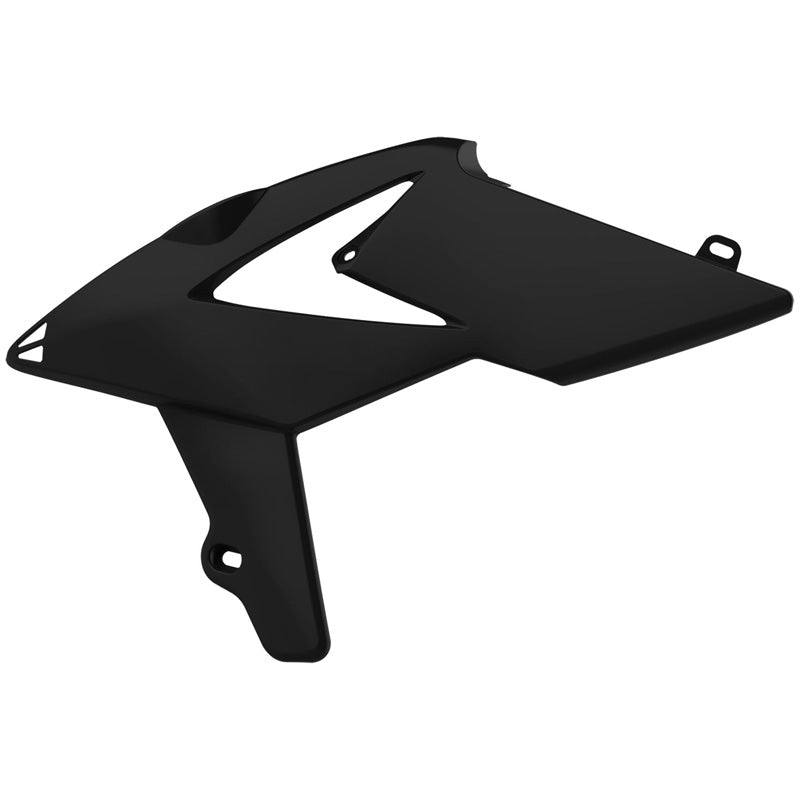 POLISPORT RADIATOR SCOOPS BETA (BLACK) Black - Driven Powersports