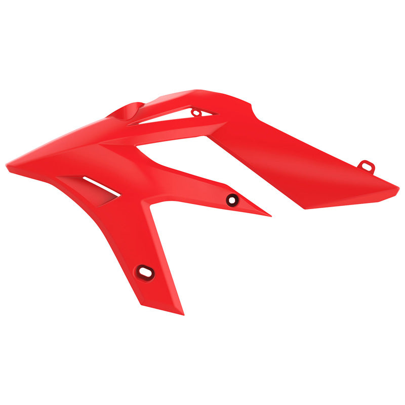 POLISPORT RADIATOR SCOOPS BETA (RED) Red - Driven Powersports