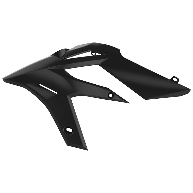 POLISPORT RADIATOR SCOOPS BETA (BLACK) Black - Driven Powersports
