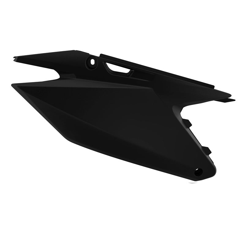 SIDE PANELS SUZUKI (YELLOW) For Suzuki RM125/RM250 Black - Driven Powersports