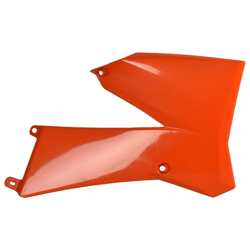 POLISPORT RADIATOR SCOOPS KTM (ORANGE) Orange - Driven Powersports