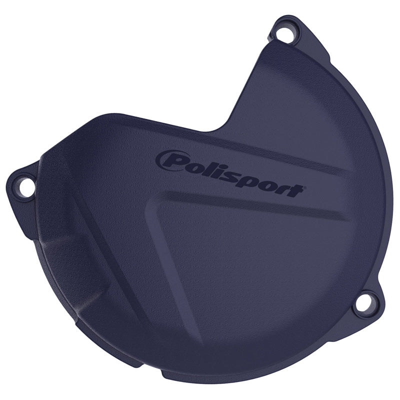 POLISPORT CLUTCH COVER PROTECTOR HUSQVARNA (BLUE) Blue - Driven Powersports