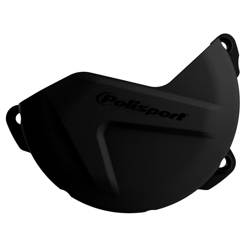 POLISPORT CLUTCH COVER PROTECTOR YAMAHA (BLACK) Black - Driven Powersports