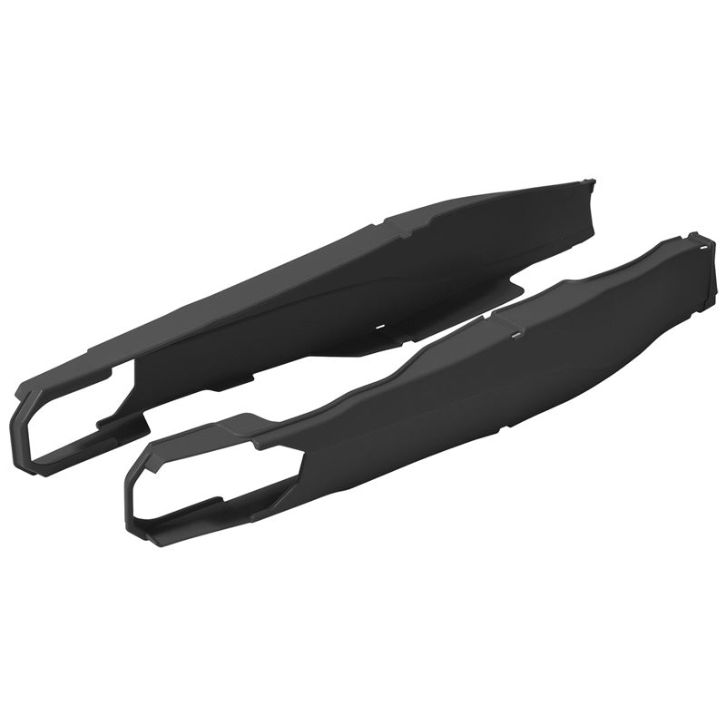 POLISPORT SWINGARM PROTECTORS KTM (ORANGE) Black - Driven Powersports