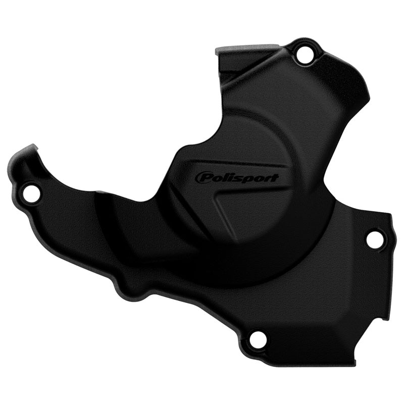 POLISPORT IGNITION COVER PROTECTOR HONDA (BLACK) Black - Driven Powersports