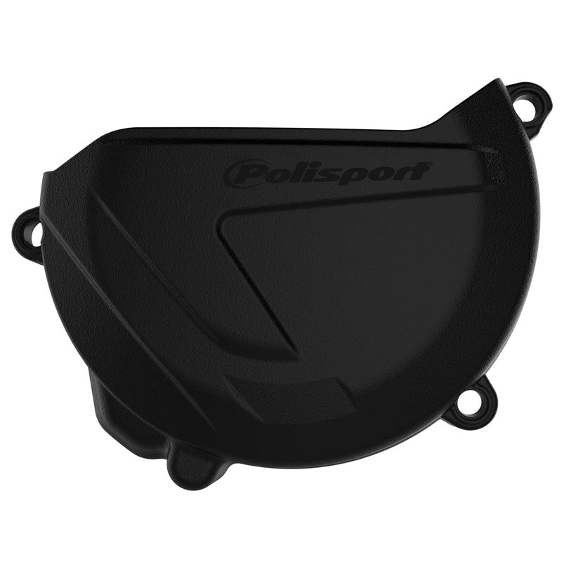 POLISPORT CLUTCH COVER PROTECTORYAMAHA YZ250 (BLACK) Black - Driven Powersports