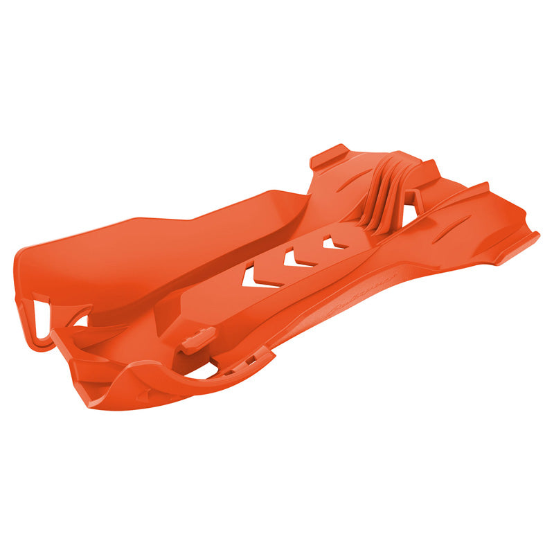 POLISPORT FORTRESS SKID PLATE KTM (ORANGE) Orange - Driven Powersports