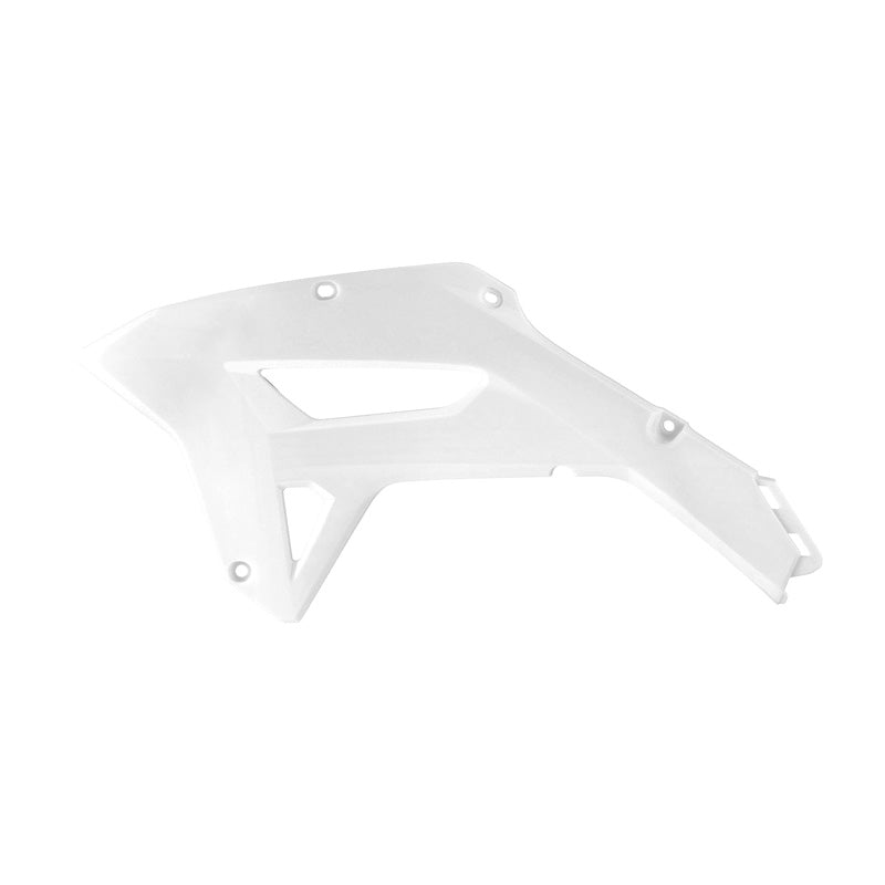 Polisport Radiator Scoop For Honda CRF250RX/CRF450RX White - Driven Powersports