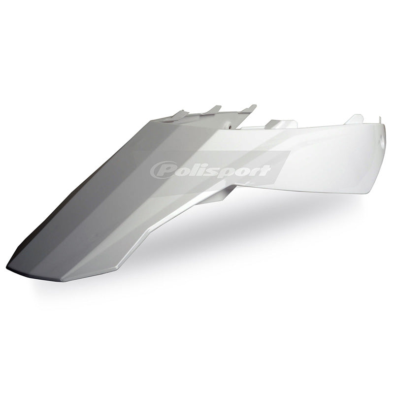 POLISPORT REAR FENDER GAS GAS (WHITE) White - Driven Powersports