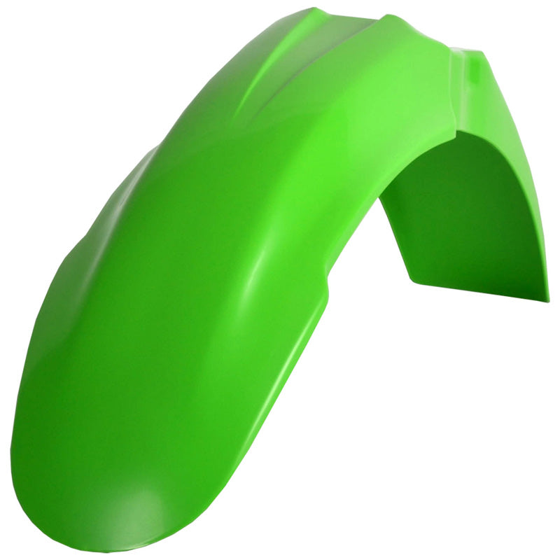 POLISPORT FRONT FENDER Green - Driven Powersports
