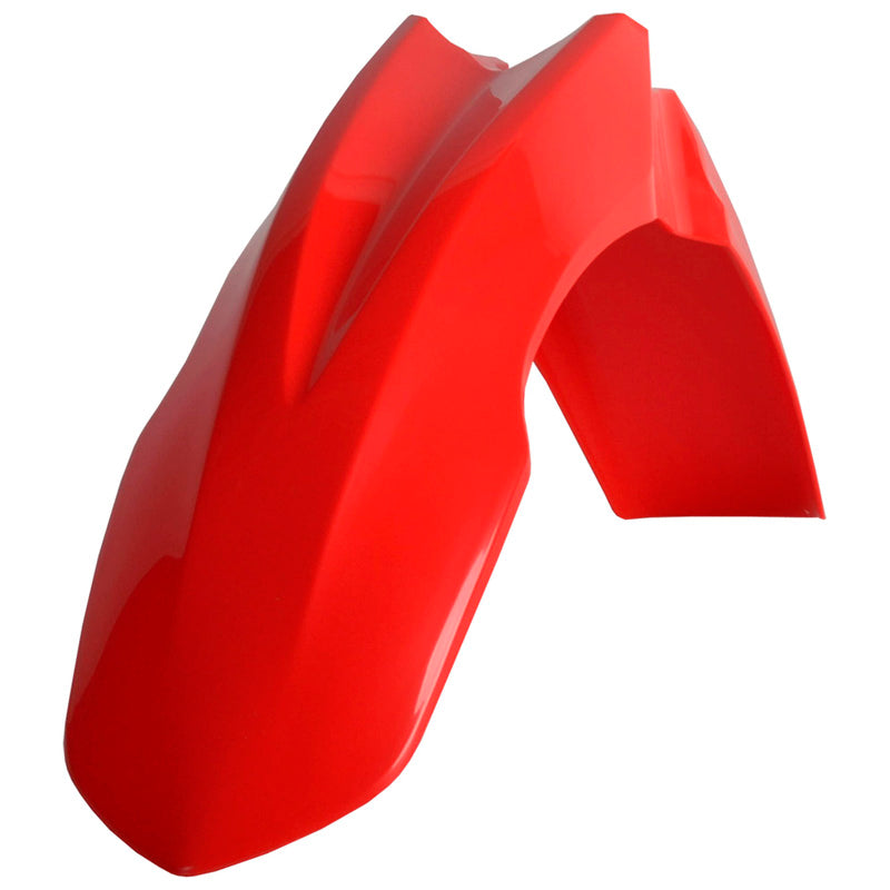 POLISPORT FRONT FENDER HONDA (RED) - Driven Powersports